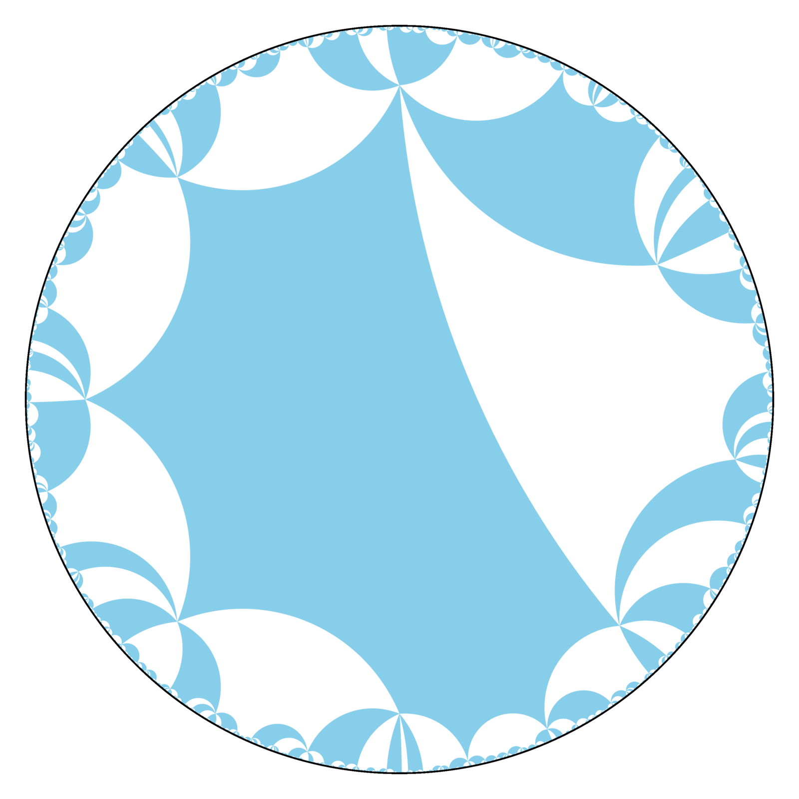 a rendering of the twist flow on a hyperbolic surface of genus 2